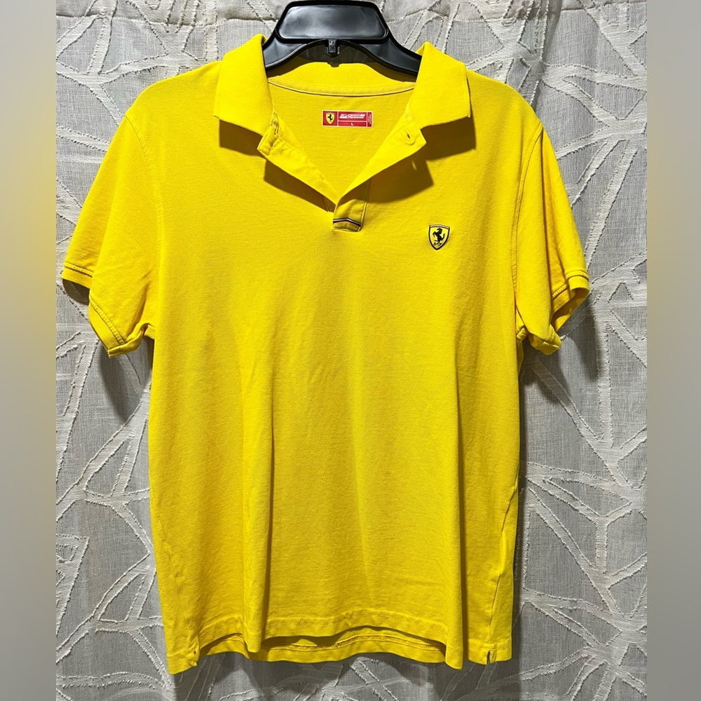 Scuderia Ferrari Yellow Polo